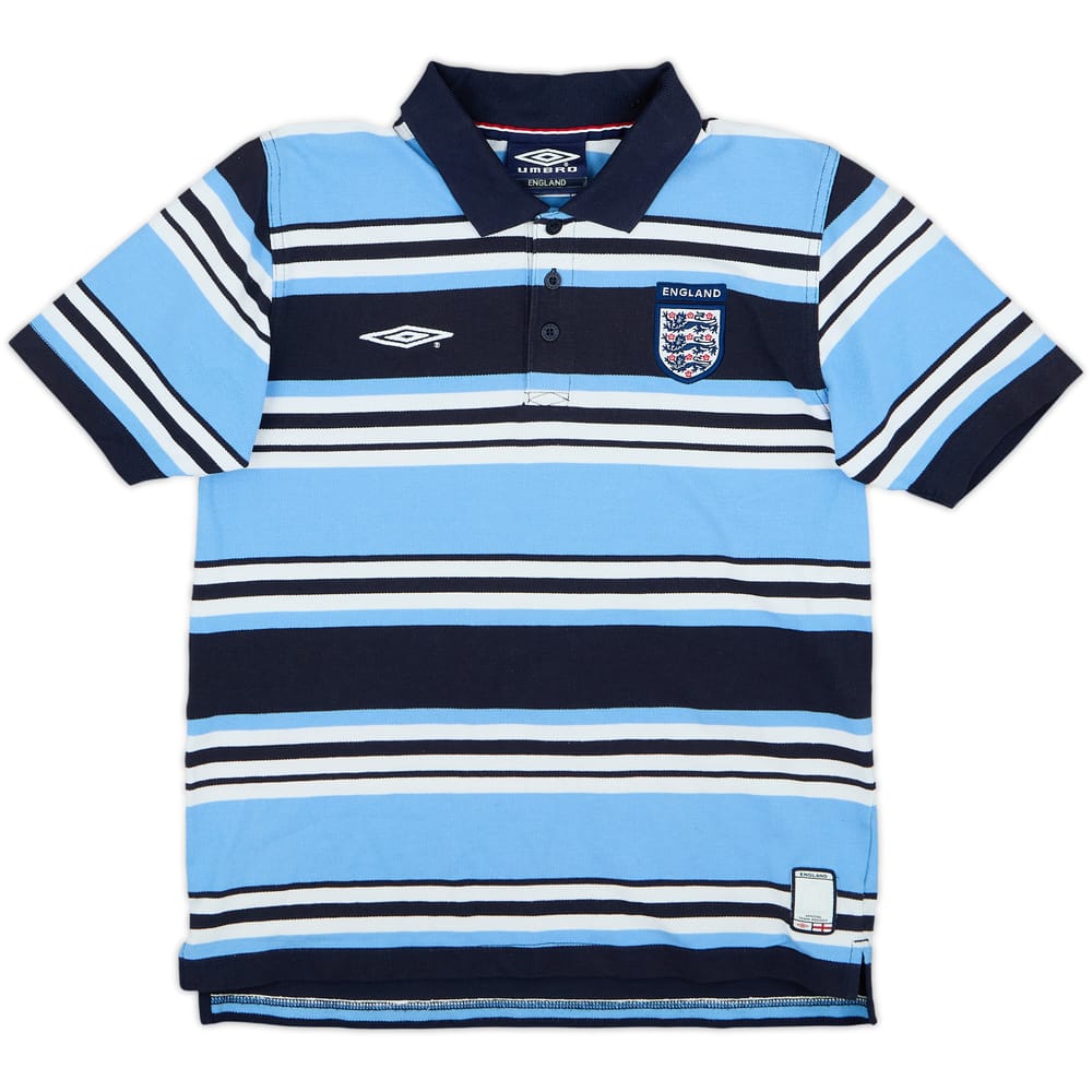 2002-04 England Umbro Polo Shirt - 8/10 - (XL.Boys)