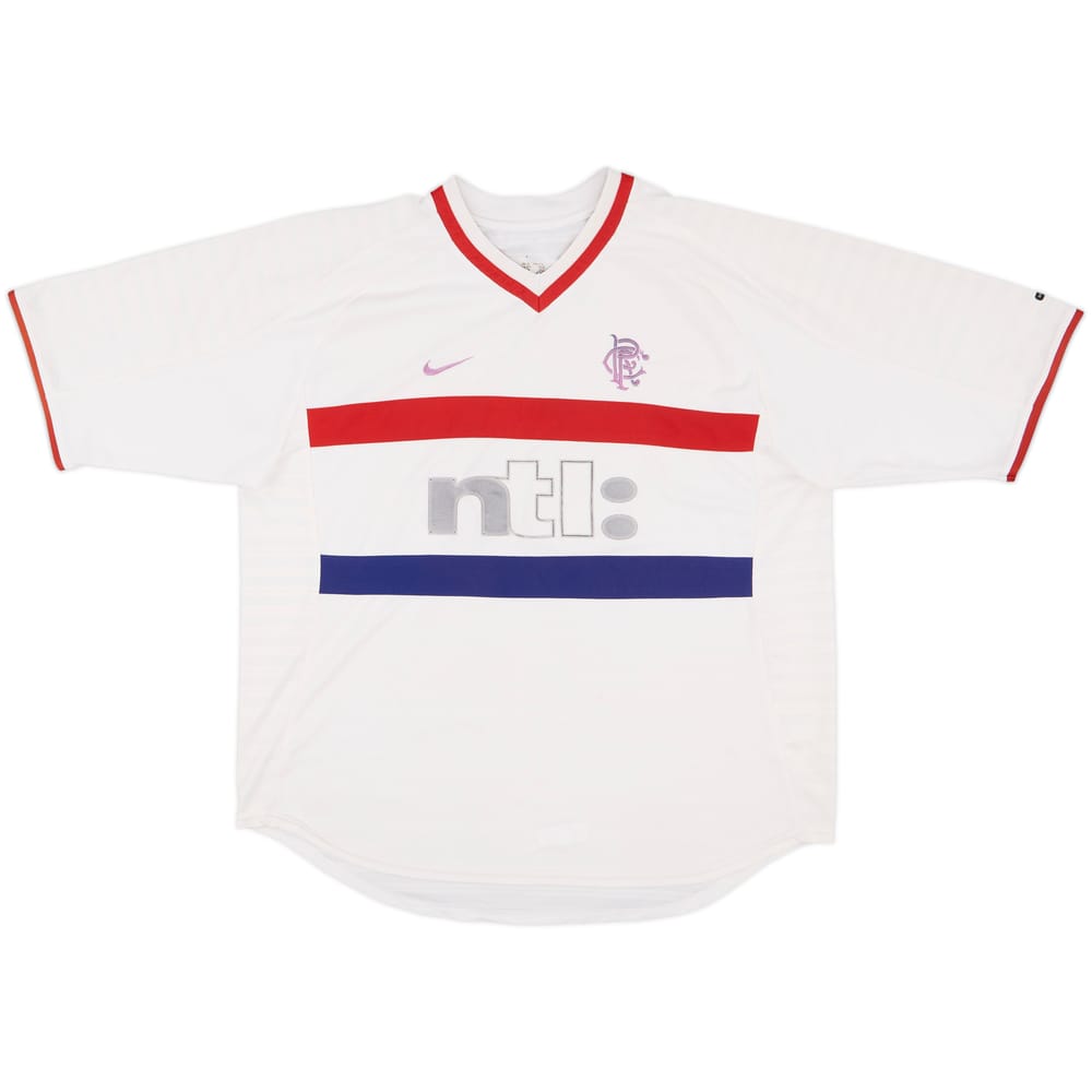 2000-01 Rangers Away Shirt - 4/10 - (XL)