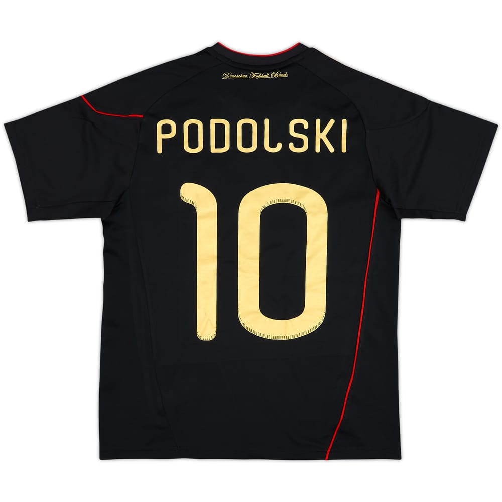 2010-11 Germany Away Shirt Podolski #10 - 9/10 - (L.Boys)
