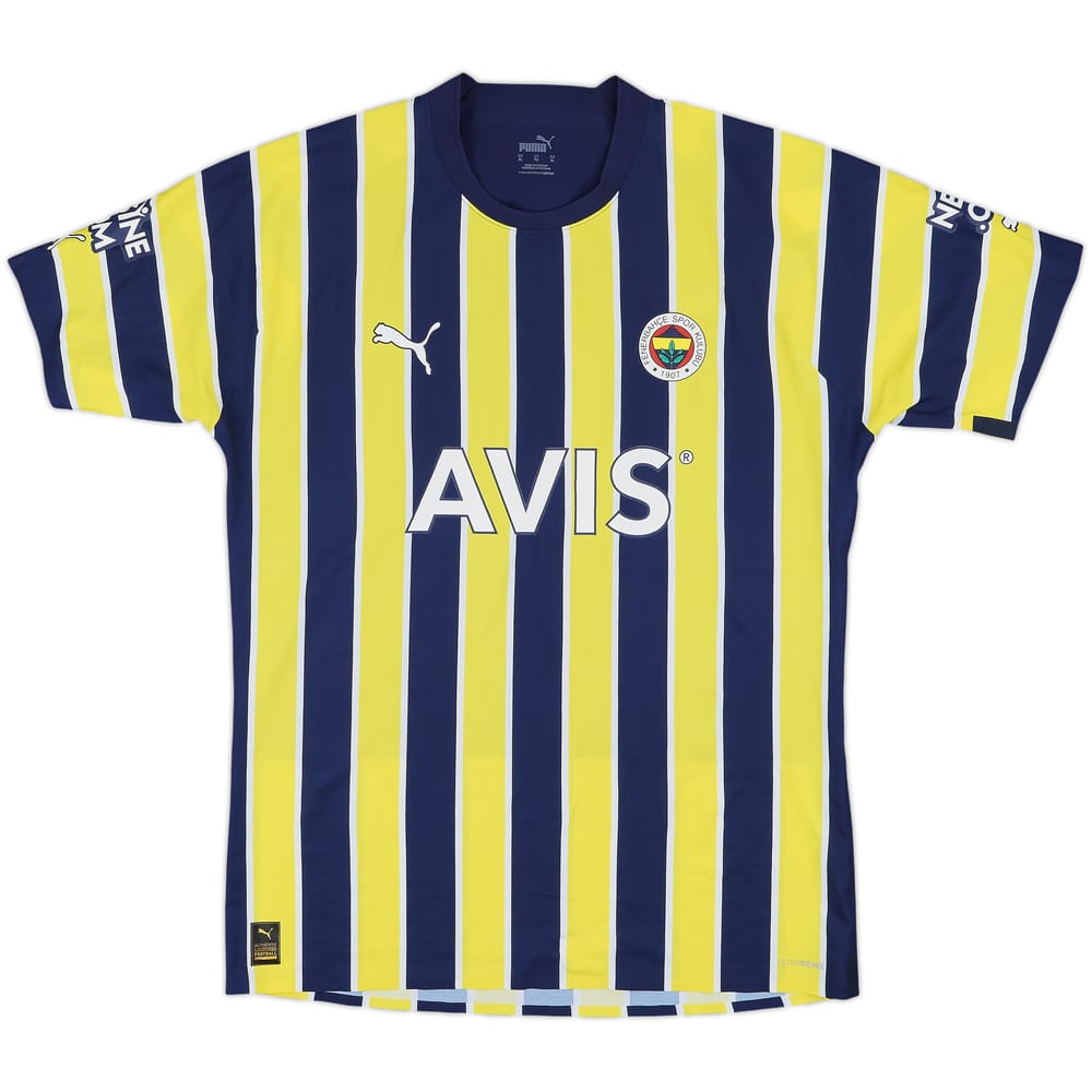2022-23 Fenerbahce Authentic Home Shirt - 8/10 - (XL)