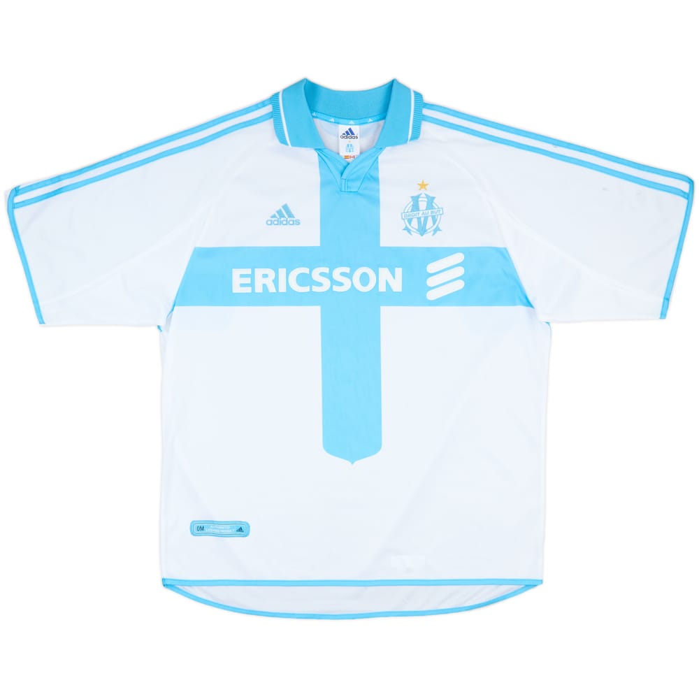 2000-01 Olympique Marseille Home Shirt - 5/10 - (XL)