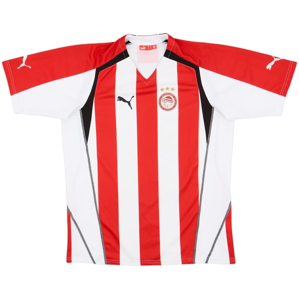 2005-06 Olympiakos Home Shirt - 7/10 - (XL)