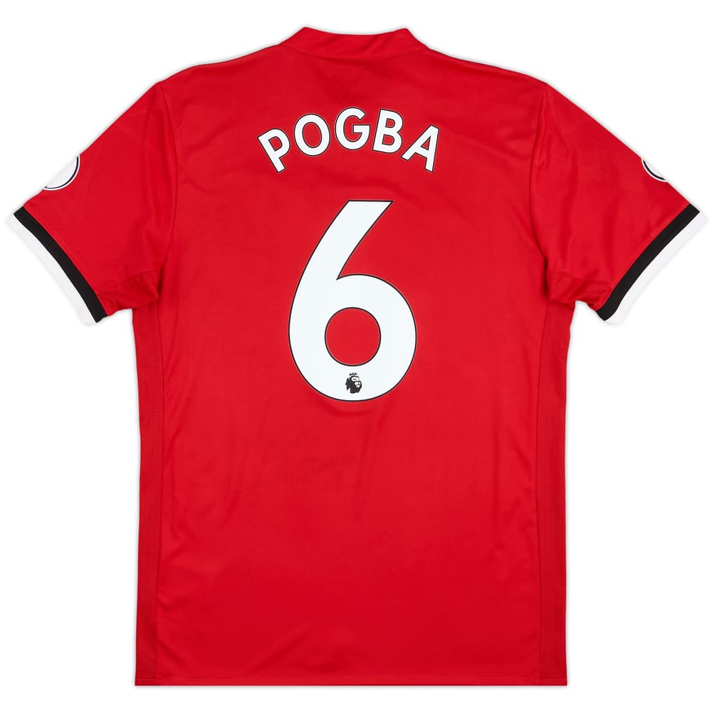 2017-18 Manchester United Local Camiseta Pogba #6 - 7/10 - (M)