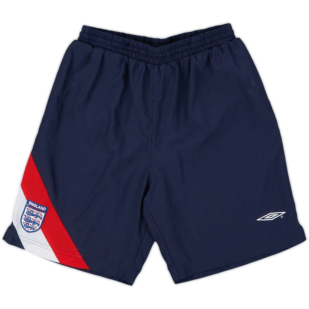 2002-04 England Umbro Training Shorts - 8/10 - (M)