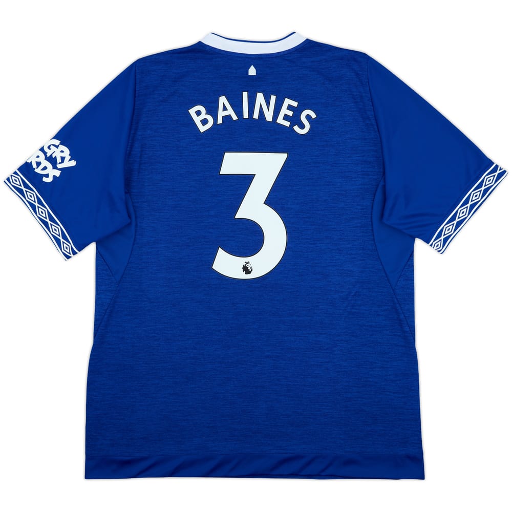 2018-19 Everton Home Shirt Baines #3 - 10/10 - (XXL)