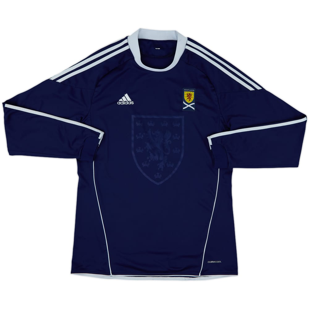 2010-11 Scotland Home L/S Shirt - 7/10 - (L)