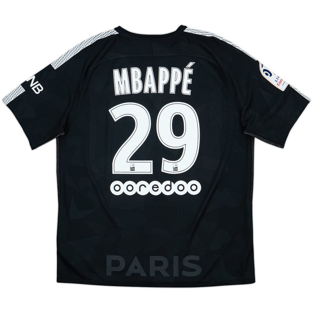 2017-18 Paris Saint-Germain Third Shirt Mbappe #29 - 8/10 - (XL)