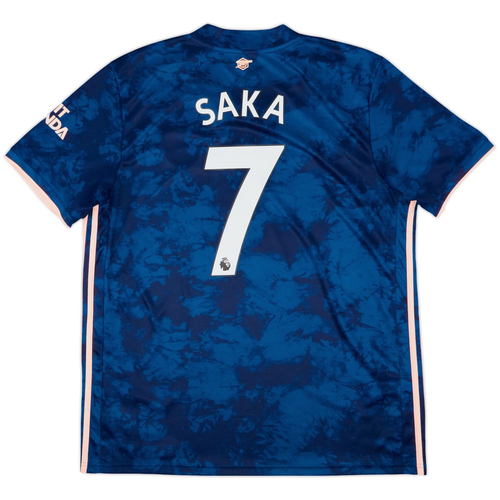 2020-21 Arsenal Third Shirt Saka #7 - 10/10 - (XL)