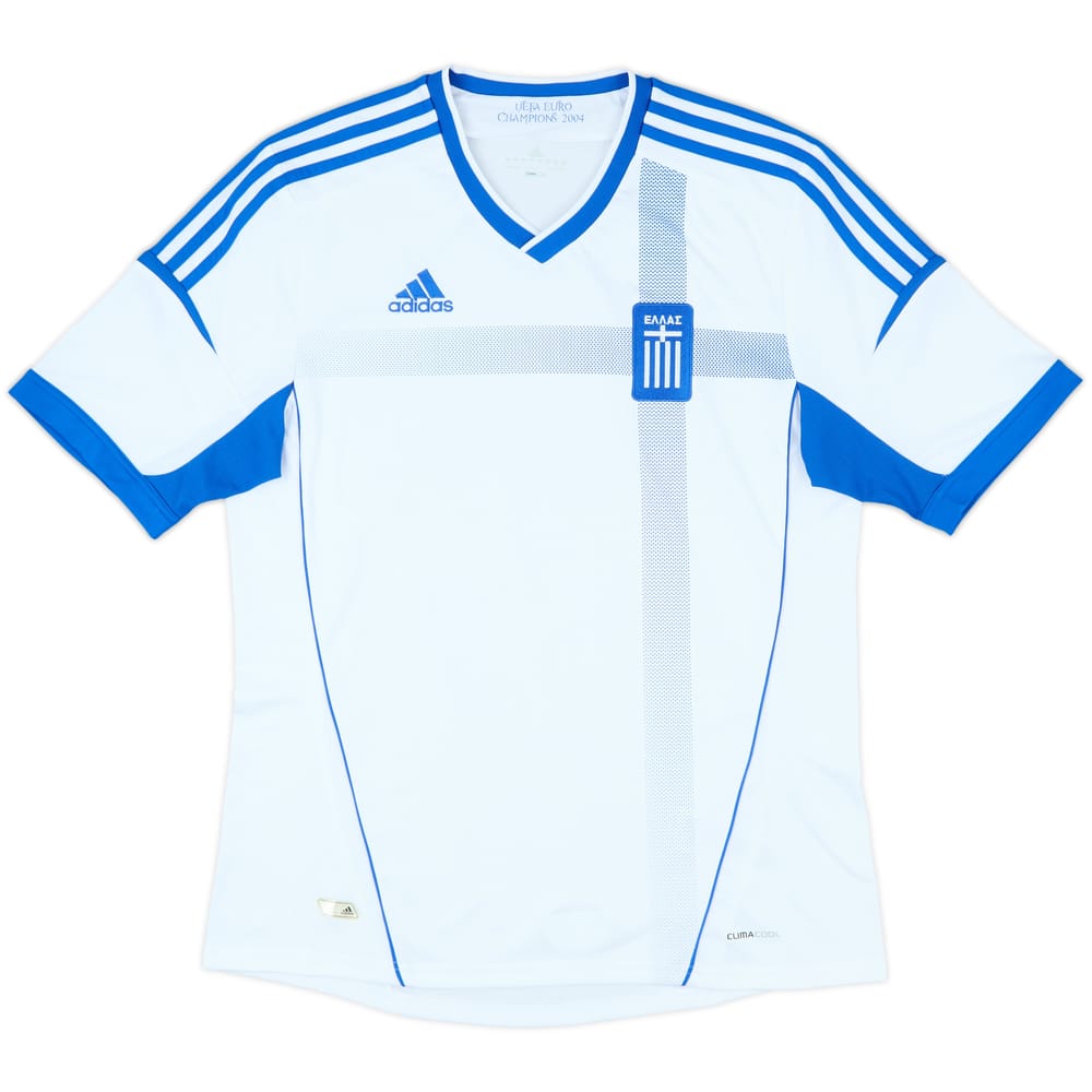 2012-13 Greece Home Shirt - 9/10 - (L)