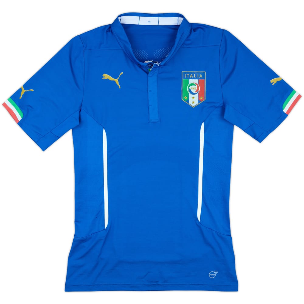 2014-15 Italy Player Issue Home Shirt - 8/10 - (XL)