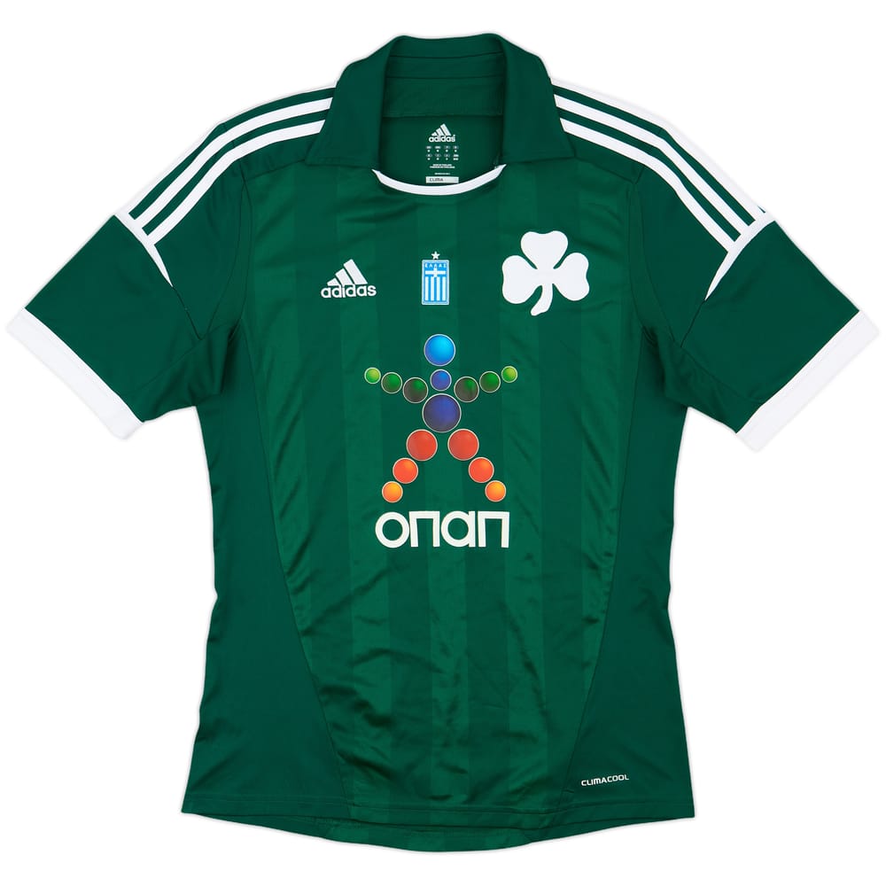 2012-13 Panathinaikos Home Shirt - 8/10 - (M)