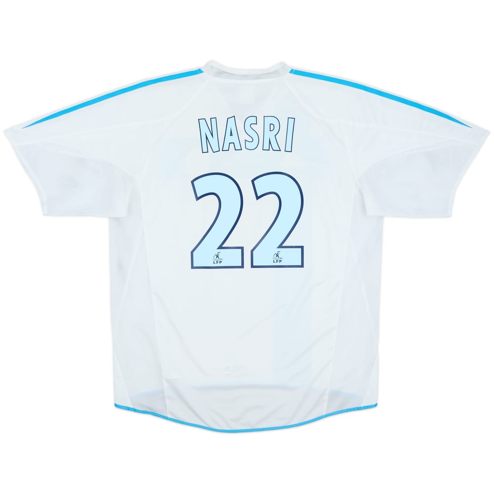 2004-05 Olympique Marseille Home Shirt Nasri #22 - 10/10 - (L)