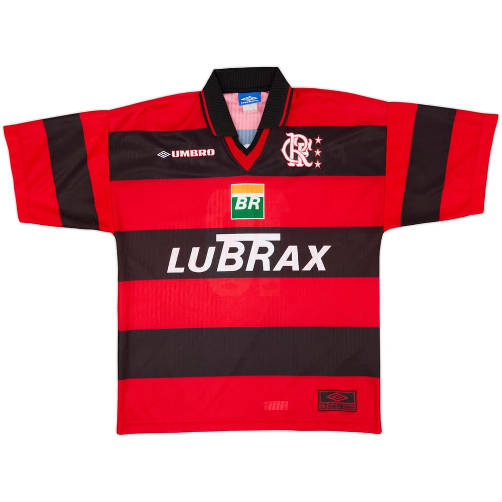 1999 Flamengo Home Shirt #10 - 9/10 - (L)