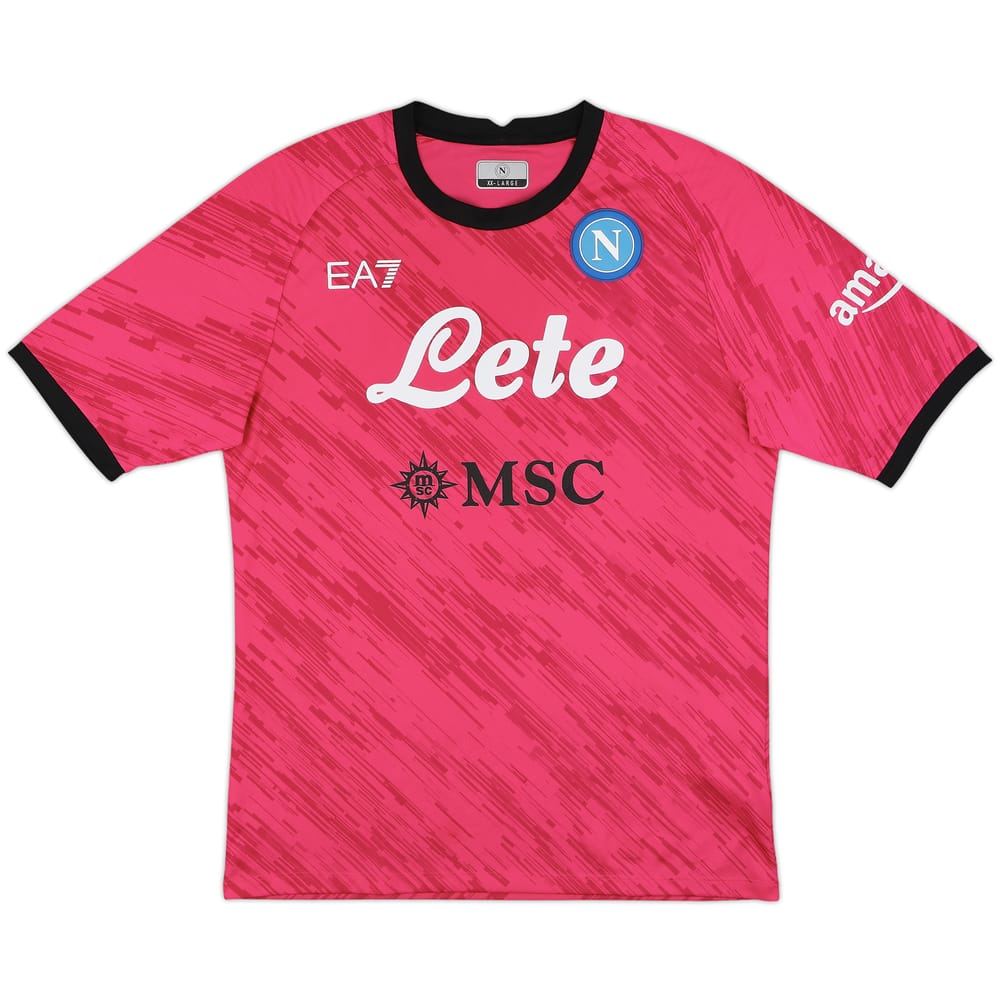 2022-23 Napoli GK S/S Shirt - 10/10 (XXL)