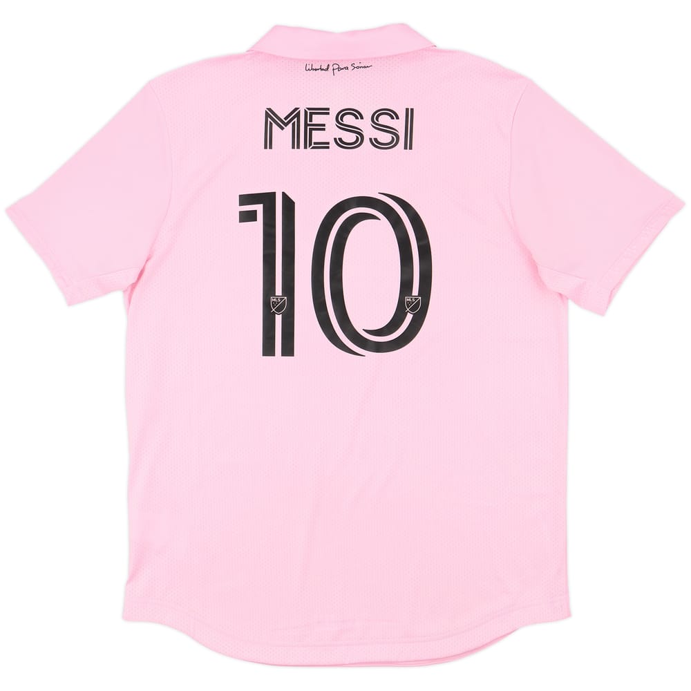 2023-24 Inter Miami Authentic Home Shirt Messi #10 - 7/10 - (L)
