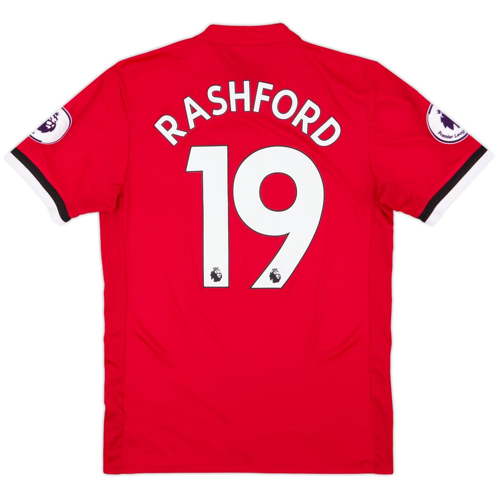 2017-18 Manchester United Home Shirt Rashford #19 - 7/10 - (S)