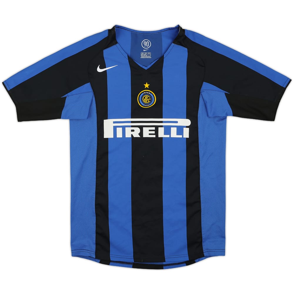2004-05 Inter Milan Home Shirt - 8/10 - (XL.Boys)