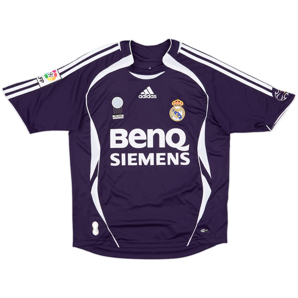2006-07 Real Madrid Third Shirt - 9/10 - (L.Boys)