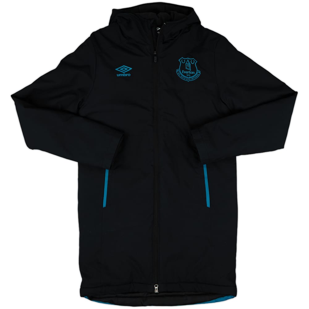 2017-18 Everton Umbro Padded Bench Coat - 8/10 - (S)