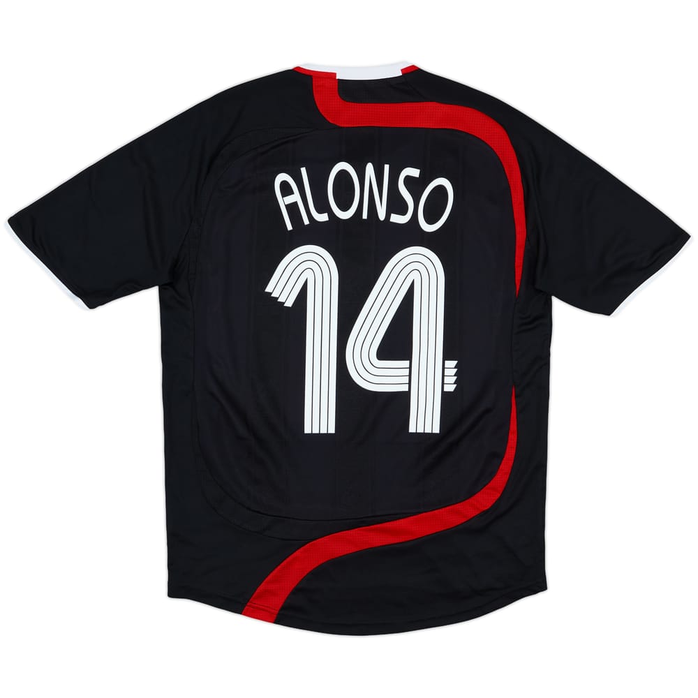 2007-08 Liverpool Third Shirt Alonso #14 - 6/10 - (M)