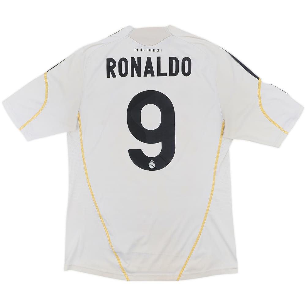 2009-10 Real Madrid Home Shirt Ronaldo #9 - 4/10 - (M)