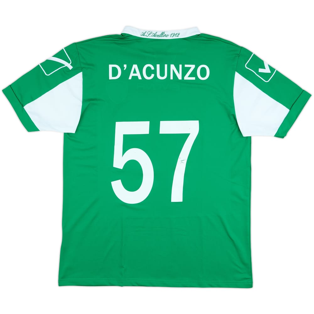 2014-15 Avellino Home Shirt D'Acunzo #57 - 5/10 - (L)