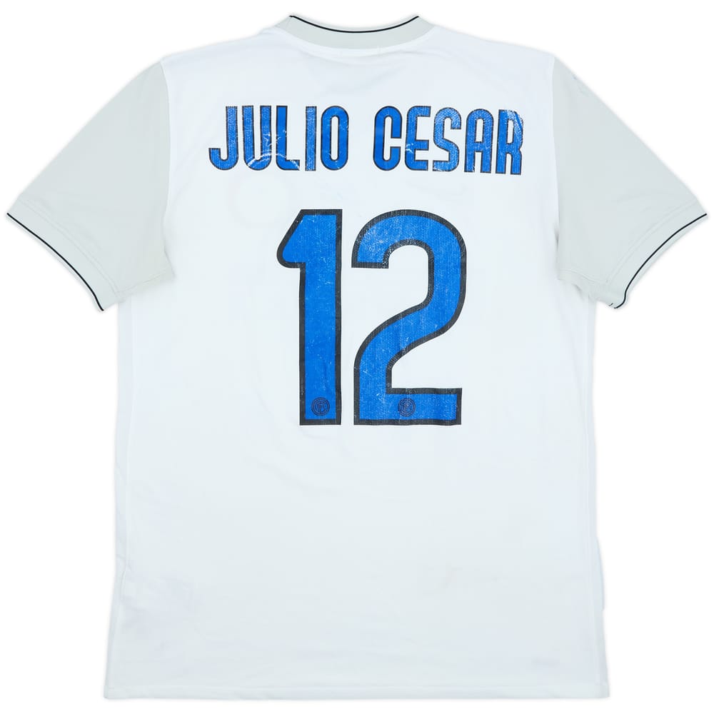 2009-10 Inter Milan GK S/S Shirt Julio Cesar #12 - 4/10 - (L)