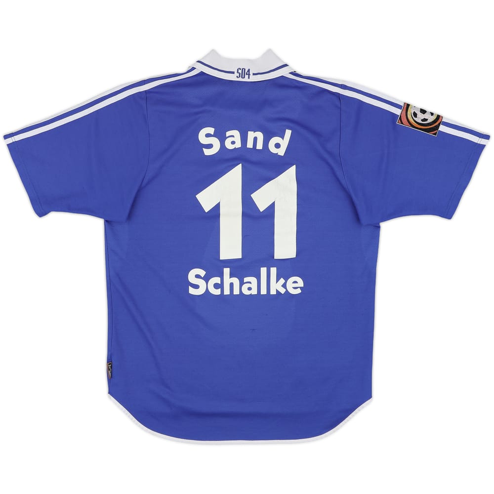 2000-01 Schalke Home Shirt Sand #11 - 6/10 - (M)