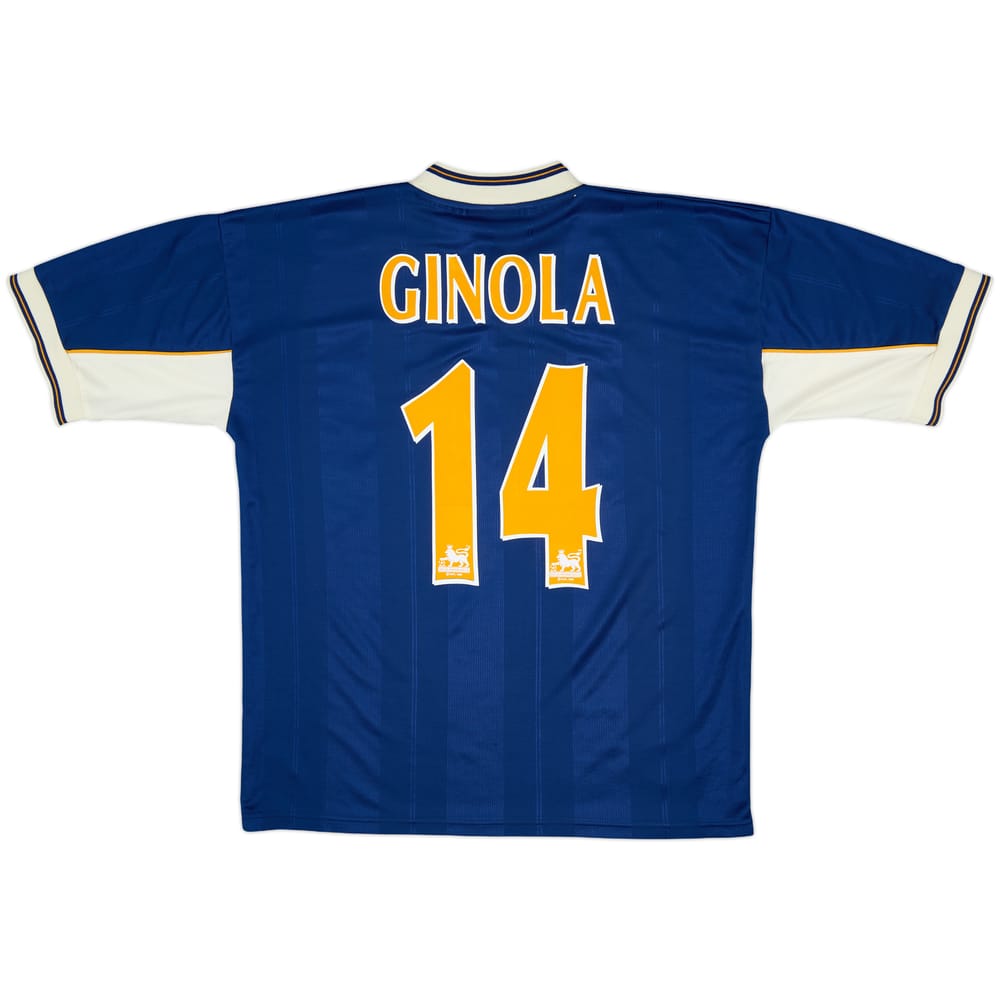 1997-98 Tottenham Away Shirt Ginola #14 - 8/10 - (L)