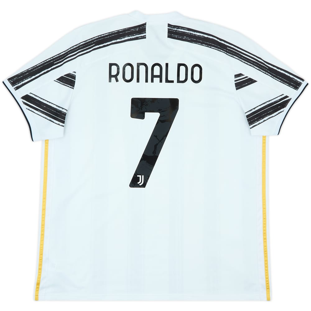 2020-21 Juventus Home Shirt Ronaldo #7 - 7/10 - (XXL)