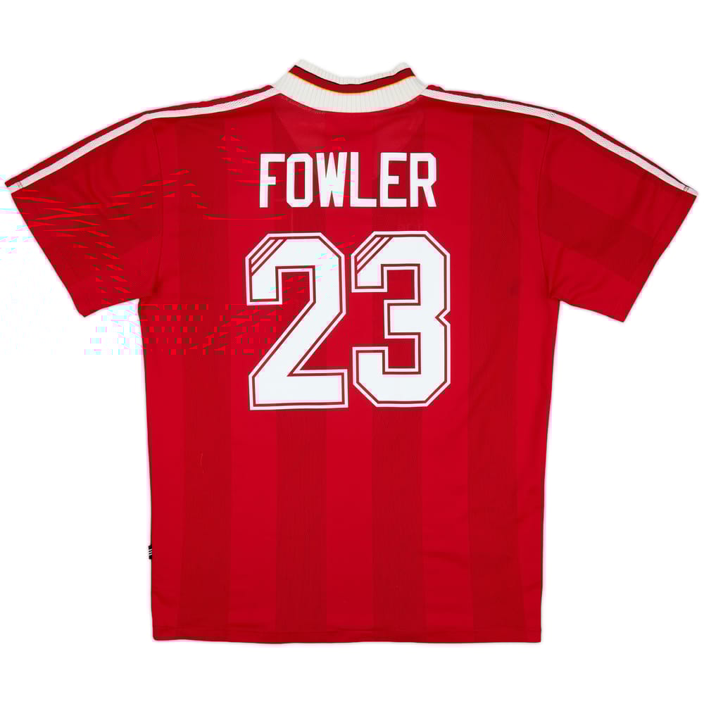 1995-96 Liverpool Home Shirt Fowler #23 - 9/10 - (XXL)