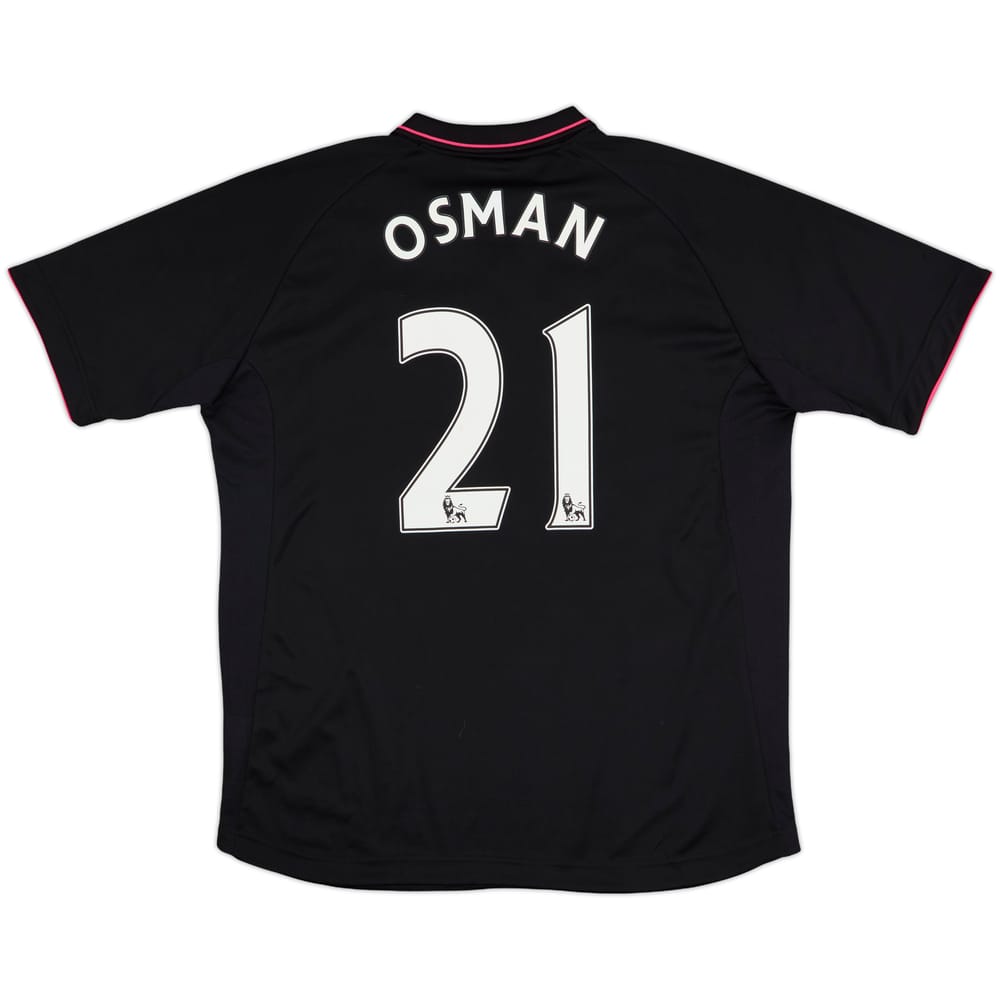 2009-10 Everton Away Shirt Osman #21 - 8/10 - (XL)