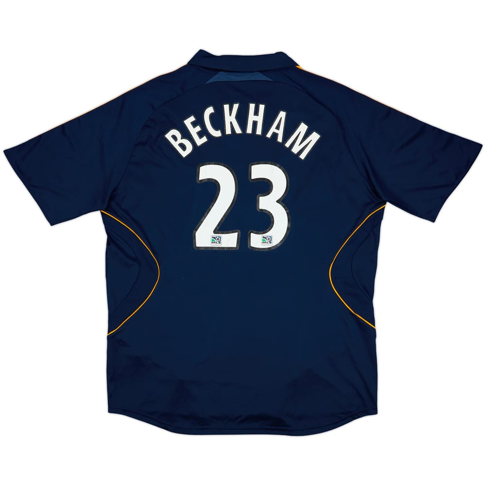 2007-08 LA Galaxy Away Shirt Beckham #23 - 4/10 - (XXL)