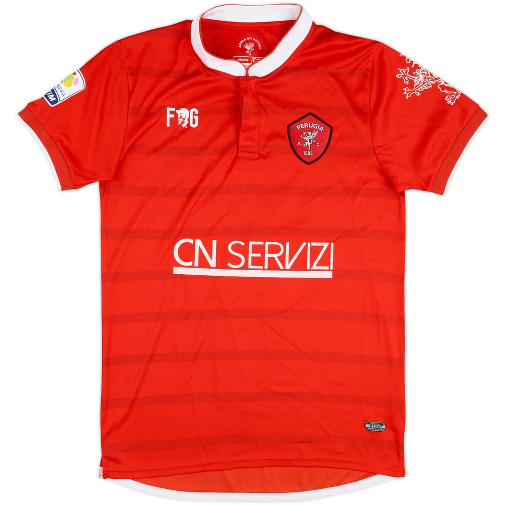 2015-16 Perugia Match Issue Home Shirt #18