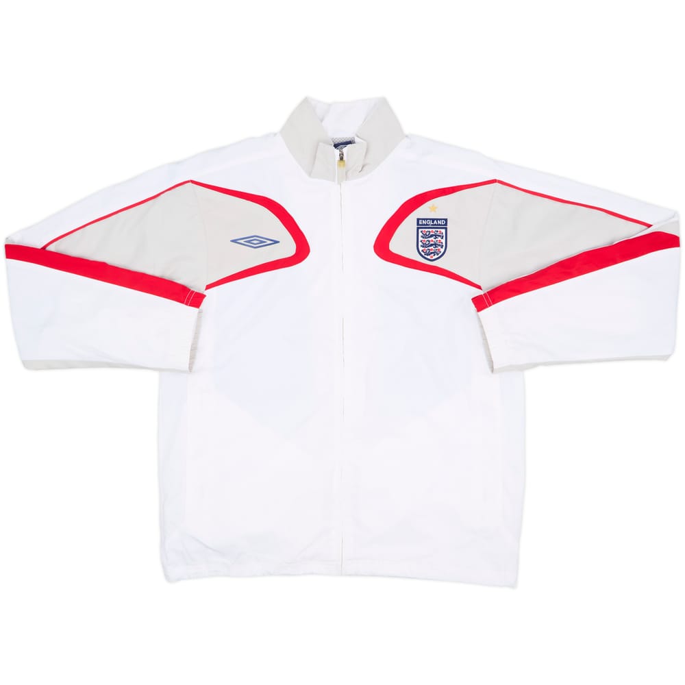 2006-08 England Umbro Track Jacket - 9/10 - (M)