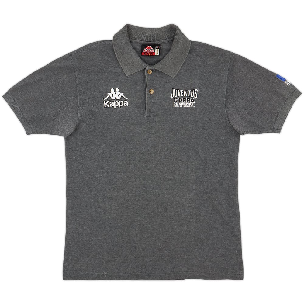 1996 Juventus Kappa 'Coppa Del Campioni 1996' Polo Shirt - 9/10 - (M)