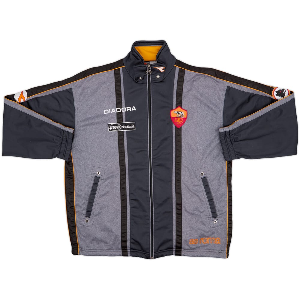 1999-00 Roma Diadora Track Jacket - 9/10 - (XL)