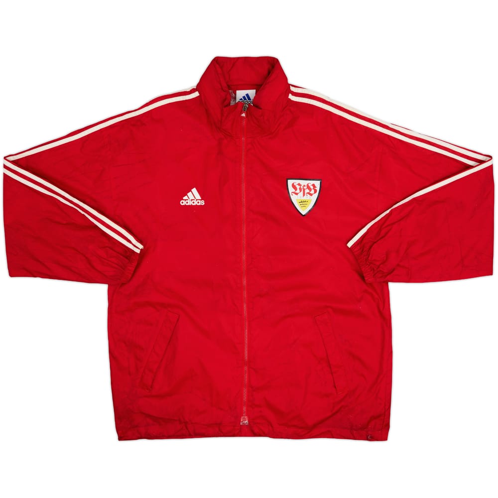 1998-00 Stuttgart adidas Hooded Rain Jacket - 4/10 - (L)