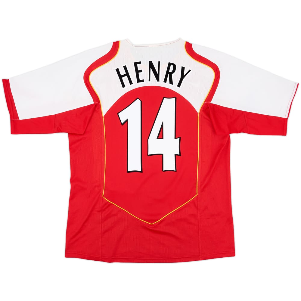 2004-05 Arsenal Home Shirt Henry #14 - 8/10 - (L)