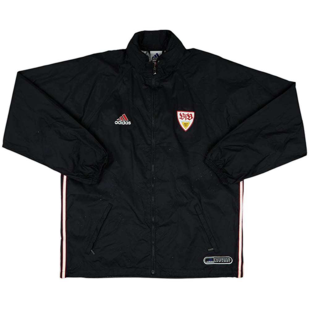 1999-00 Stuttgart adidas Hooded Rain Jacket - 3/10 - (L)