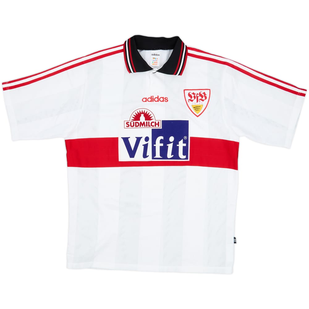 1996-97 Stuttgart Home Shirt - 8/10 - (L)