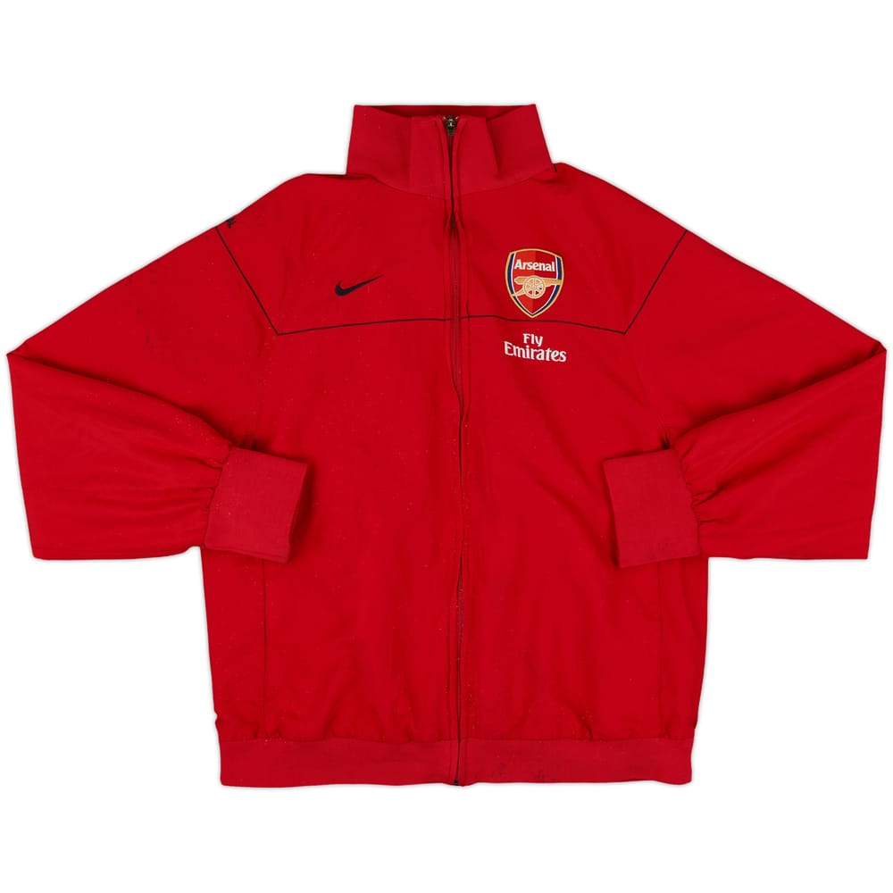 2008-09 Arsenal Nike Woven Track Jacket - 7/10 - (L)