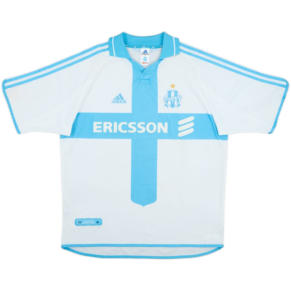 2000-01 Olympique Marseille Home Shirt - 8/10 - (L)