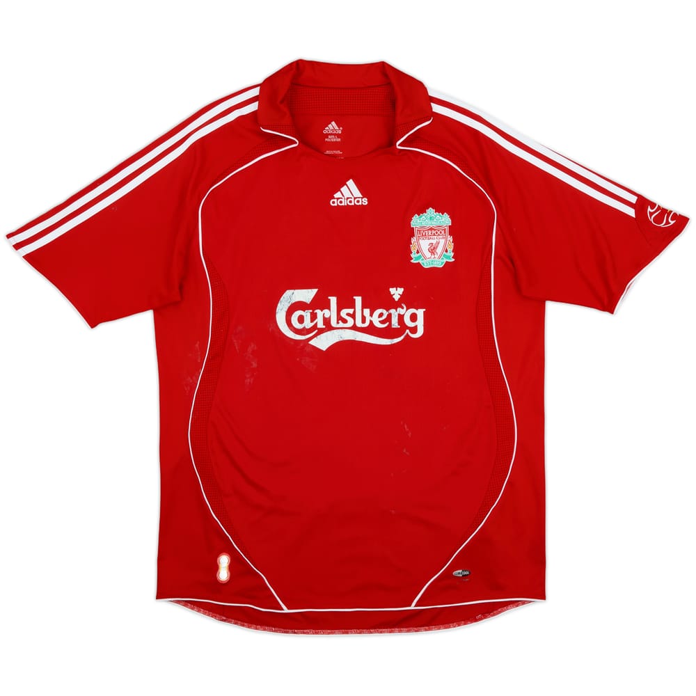 2006-08 Liverpool Home Shirt - 5/10 - (L)