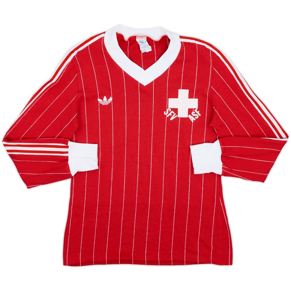 1982-84 Switzerland Home L/S Shirt - 9/10 - (XS)