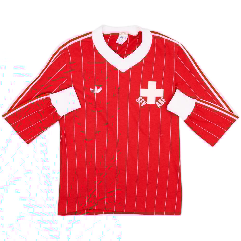 1982-84 Switzerland Home L/S Shirt - 9/10 - (XS)