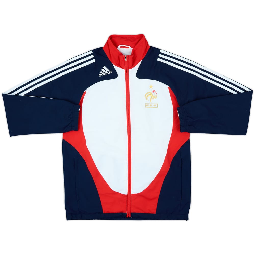 2007-08 France adidas Track Jacket - 9/10 - (M)
