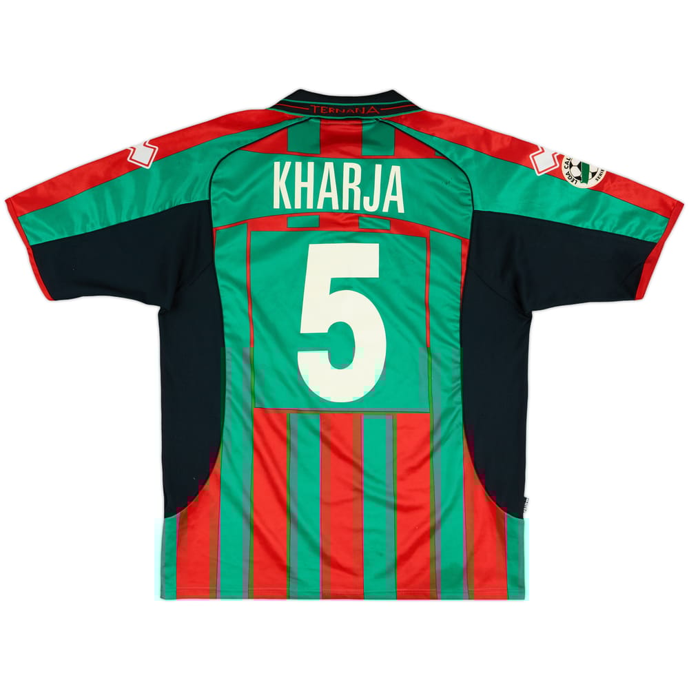 2004-05 Ternana Match Issue Home Shirt Kharja #5
