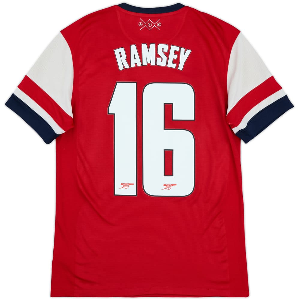 2012-14 Arsenal Home Shirt Ramsey #16 - 6/10 - (S)