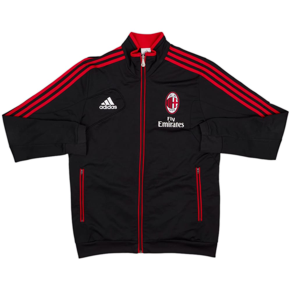 2012-13 AC Milan adidas Track Jacket - 8/10 - (XL.Boys)